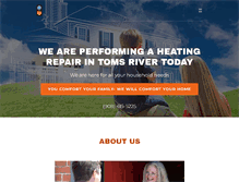 Tablet Screenshot of amtekhvac.com